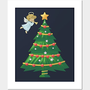 Christmas Tree Posters and Art